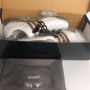 New Adidas Adipure Men's Golf Spike Leather Shoes